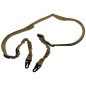 Tactical 1-point bungee sling, TAN Tactical 1-point bungee sling, TAN
