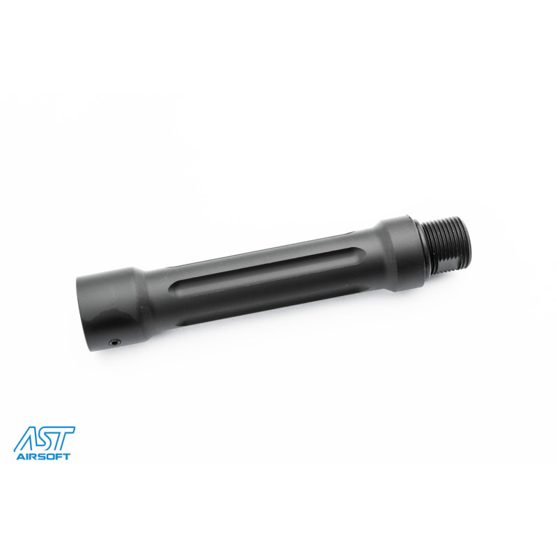 ML CNC alumínium külső csőhosszabbító, 3,9" (99 mm) – fekete