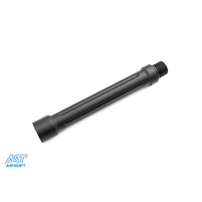 ML CNC alumínium külső csőhosszabbító, 5,1" (129 mm) – fekete