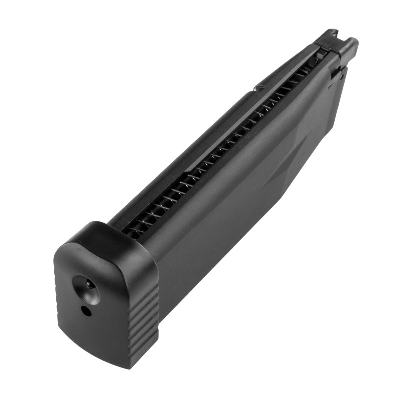 Novritsch Hi-Capa GBB V2 gáztárat, 27 BB-vel – fekete Novritsch Hi-Capa GBB V2 gáztárat, 27 BB-vel – fekete