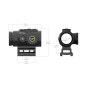 VO PARAGON 3x18 MICRO Prism Scope - Black VO PARAGON 3x18 MICRO Prism Scope - Black