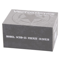 Vector Optics FRENZY 1x20x28 TEK™ Red Dot Sight - Black
