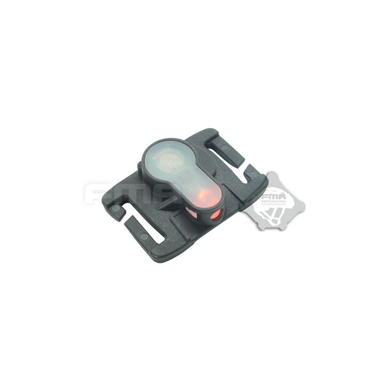 FMA MOLLE System Strobe Light Dark Earth, Black Case - Red FMA MOLLE System Strobe Light Dark Earth, Black Case - Red