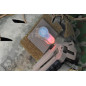 FMA VELCRO System Strobe Light, Black Case - Red FMA VELCRO System Strobe Light, Black Case - Red