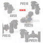 FMA PAS-29 Thermal Scope Dummy Replica - Black