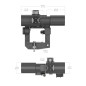 VictOptics SVD / AK 1x28 Airsoft Red Dot Sight - Black