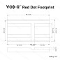 VO FRENZY Plus SOLAR MTR VOD™ Enclosed Red Dot Sight - Black