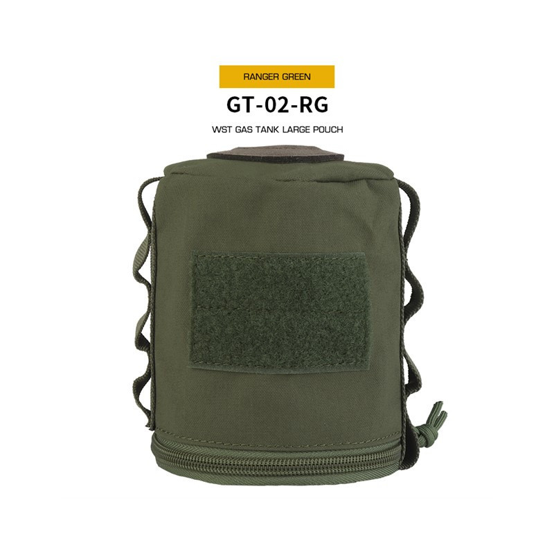 WoSporT Gas Cartridge Nylon Case (Large) – Ranger Green | ANAREUS WoSporT Gas Cartridge Nylon Case (Large) – Ranger Green | ANAREUS