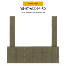 WoSporT Chest Rig MOLLE Expansion Panel – Ranger Green | ANAREUS