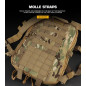 WST MOLLE Tactical FLAT hátizsák – MC WST MOLLE Tactical FLAT hátizsák – MC