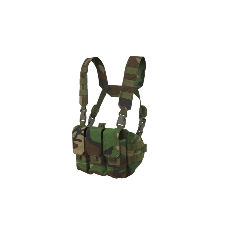 HELIKON CHICOM Cordura® Chest Rig - US Woodland HELIKON CHICOM Cordura® Chest Rig - US Woodland