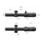 VO FORESTER 1-5x24 SFP Gen2 LPVO távcső – FDE-Coyote
