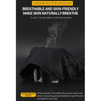 Árnyékos balaclava acél félarcmaszkkal (OD)