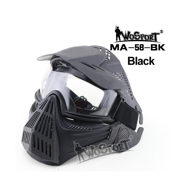 Full face Mask Transformers Leader V1 ( Black )