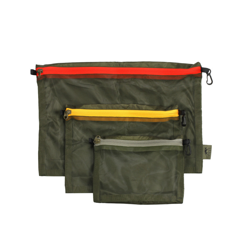 TT MESH POCKET szervezőkészlet – zöld