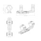 VO CANT 0MOA 34mm One-Piece Scope Mount - Black