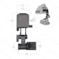 VO Digital NVG OWLSET 1x18 HD + sisakrögzítés – fekete