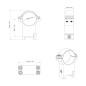 VO 30mm Steel Mounting Rings, High - Black VO 30mm Steel Mounting Rings, High - Black