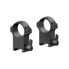 Vector Optics 30mm Steel QD Mounting Rings, High - Black