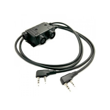 EARMOR M56 DUALCOMM PTT, Kenwood / Baofeng 2-tűs csatlakozó