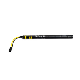 NiMH akkumulátor TITAN 9,6 V 1700 mAh, kicsi Tamiya – Stick (AK)