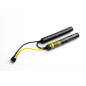 NiMH akkumulátor TITAN 9,6 V 1700 mAh, T-Dean – Nunchuk (kettős)