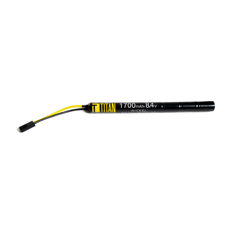NiMH akkumulátor TITAN 8,4 V 1700 mAh, kicsi Tamiya – Stick (AK)
