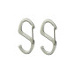 S-Biner® Hook 'N Hold™ karabiner, kicsi – ezüst (2 db)