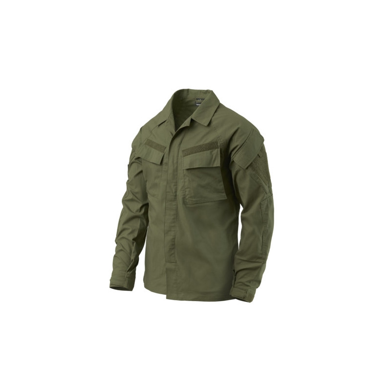 HELIKON Tactical Shirt RAID PolyCotton Stretch Ripstop – Green HELIKON Tactical Shirt RAID PolyCotton Stretch Ripstop – Green