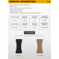 WST VELCRO PATCH kábelrendező, 8 db – Coyote