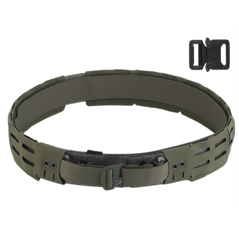 WST WRC Lightweight Combination MOLLE Shooting Belt – Ranger Green