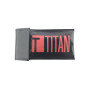 TITAN biztonsági tűzálló akkumulátor-táska, 24,5 x 10,5 cm – fekete