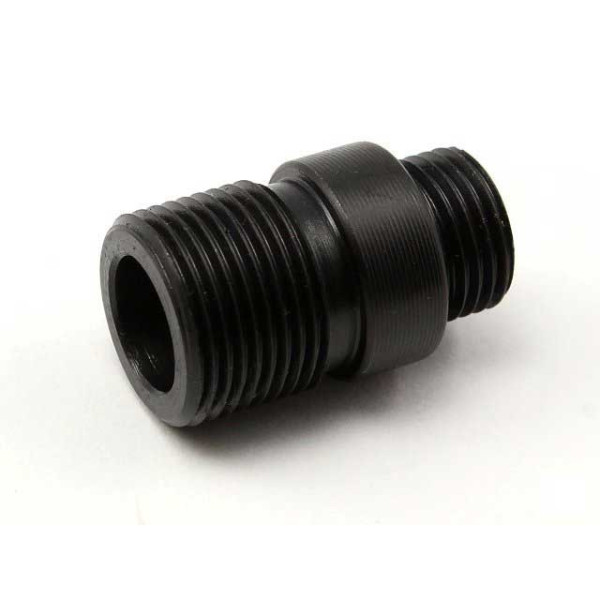 WE pistols silencer adaptor - short, black