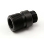 WE pistols silencer adaptor - short, black