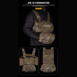 WST Tactical DANGLER kézmelegítő – Ranger Green