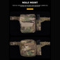 WST Fanny Pack MOLLE Adapter Panel, Small (4 Rows) – Coyote
