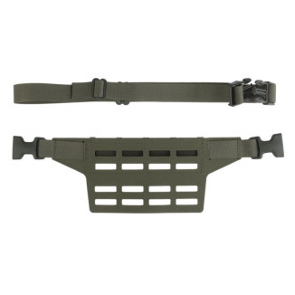 WoSporT Fanny Pack MOLLE Adapter Panel, Small (4 Rows) – Ranger Green