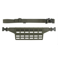 WoSporT Fanny Pack MOLLE Adapter Panel, Large (6 Rows) – Ranger Green