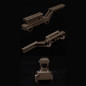 WST T1 HYDRA MOUNT, Low RIS / Guide Rail – Tan