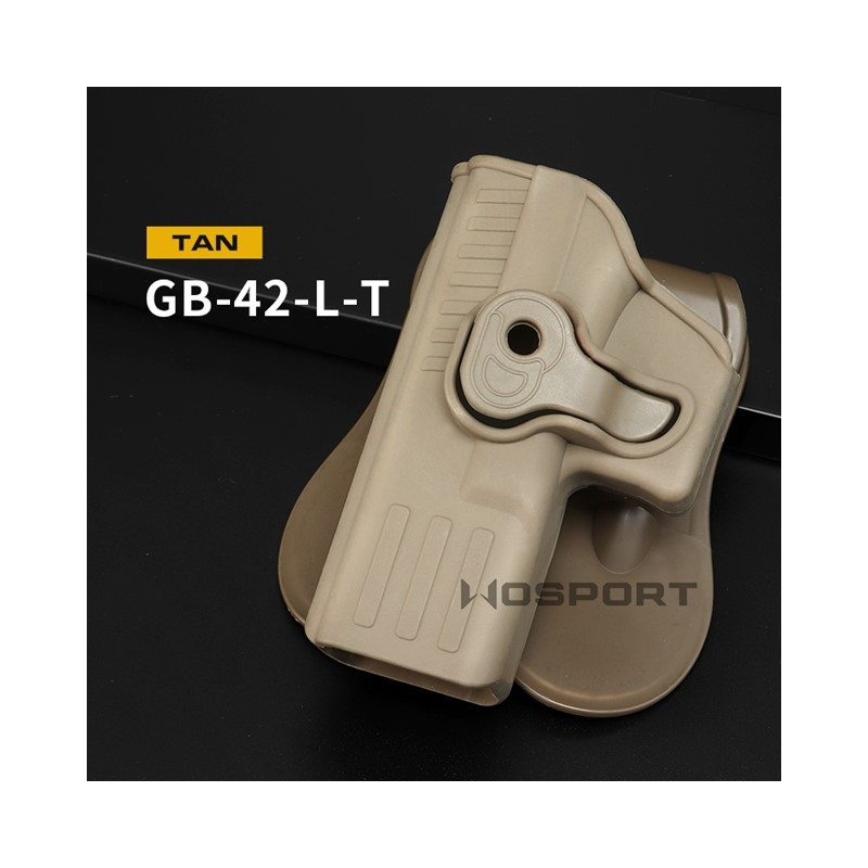 WST Belt Holster for G-series, Left Hand - Tan WST Belt Holster for G-series, Left Hand - Tan
