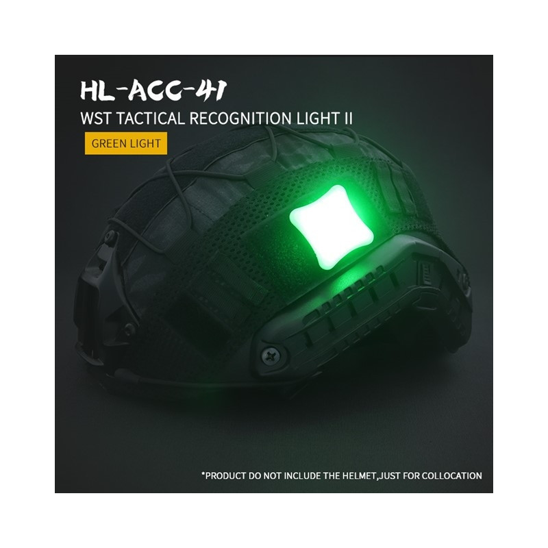 WoSporT Tactical Signal Light II, 4 × 4 cm - Green | ANAREUS WoSporT Tactical Signal Light II, 4 × 4 cm - Green | ANAREUS