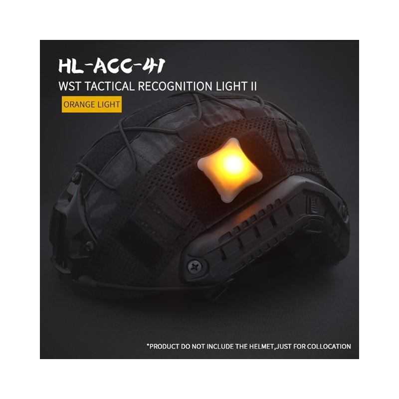 WoSporT Tactical Signal Light II, 4 × 4 cm – narancssárga | ANAREUS WoSporT Tactical Signal Light II, 4 × 4 cm – narancssárga | ANAREUS
