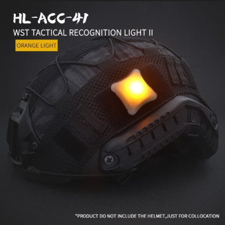 WoSporT Tactical Signal Light II, 4 × 4 cm - Orange | ANAREUS