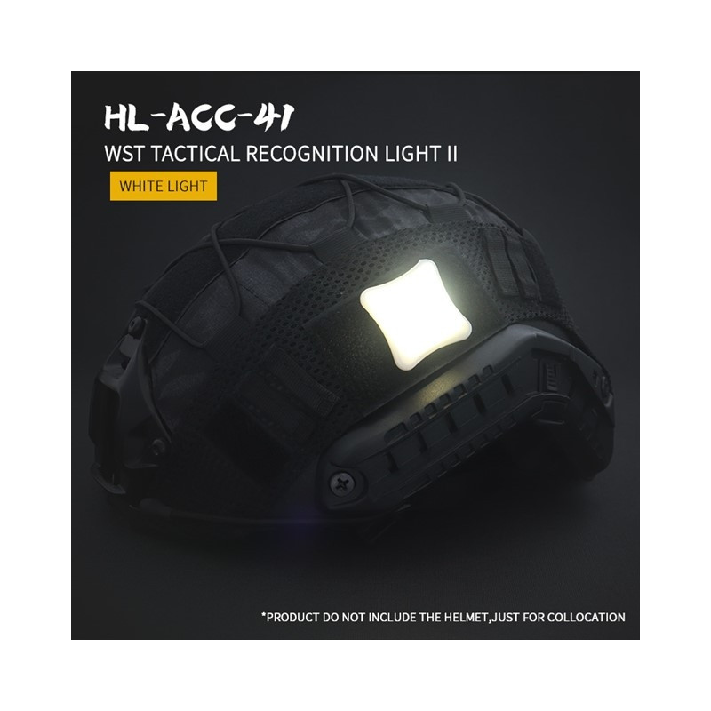 WST Tactical Signal Light II, 4 × 4 cm - White