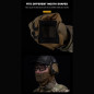WST Knight balaclava fogvédővel – fekete