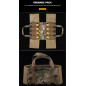 WST Scarab Tactical Molle hátlap – Ranger Green