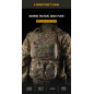 WST Scarab Tactical Molle hátlap – Ranger Green