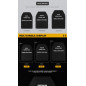 WST Foam Replica of SAPI Ballistic Inserts (2 pcs), Size L - Black WST Foam Replica of SAPI Ballistic Inserts (2 pcs), Size L - Black