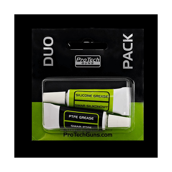 DUO PACK Silicone Grease + PTFE Grease (10ml+10ml)
