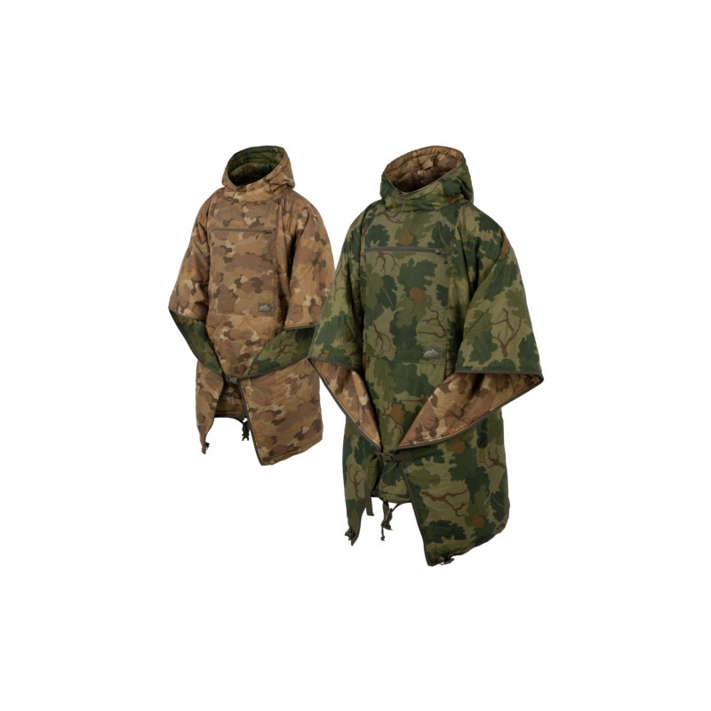 HELIKON Reversible Poncho SWAGMAN ROLL® - Mitchell Camo Leaf / Mitchell Camo Clouds HELIKON Reversible Poncho SWAGMAN ROLL® - Mitchell Camo Leaf / Mitchell Camo Clouds